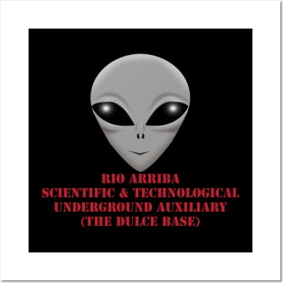 rio arriba scientific & technological underground auxiliary Posters and Art